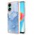 YB IMD- Series-16 Oppo A78 4G Marble Pattern Cover – Blue