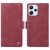 YIKATU Leather Flip Cover with Wallet Redmi 12 4G – Red (YK-005)