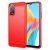 Carbon Fiber Texture Cover Oppo A38 4G –  Red