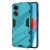 Kickstand Drop-proof Rugged Phone Cover Oppo A78 4G – Baby Blue