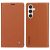 YIKATU Leather Flip Cover with Wallet Samsung Galaxy S23 FE – Brown (YK-001)