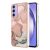YB IMD Series-16 Samsung Galaxy A15 5G Marble Pattern Cover – Pink