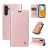 YIKATU Leather Flip Cover with Wallet Samsung Galaxy A05s – Rose Gold (YK-001)