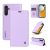 YIKATU Leather Flip Cover with Wallet Samsung Galaxy A05s – Light Purple (YK-001)