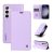 YIKATU Leather Flip Cover with Wallet Samsung Galaxy S24+ 5G – Light Purple (YK-001)
