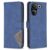 TECNO Camon 20 Pro 5G BINFEN COLOR Wallet Stand Geometry Imprinted Leather Flip Cover – Blue