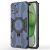 Ring Kickstand Armor PC TPU Cover for iPhone 15 Plus – Blue