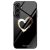 Love Heart Printed Cover For Samsung Galaxy A25 5G – Black