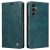 Samsung Galaxy A25 5G YIKATU Leather Flip Cover with Wallet – Green (YK-006)