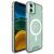 iPhone 11 TPU+PC MagSafe Clear Anti-Drop Cover – Transparent