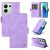 Xiaomi Redmi Note 13 4G YIKATU Leather Flip Cover with Wallet – Purple (YK-007)
