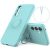 Samsung Galaxy A35 5G Silicone Kickstand Cover with Lanyard – Sky Blue