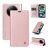 Xiaomi Redmi A3 YIKATU Leather Flip Cover With Wallet – Rose Gold (YK-001)
