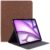 X-LEVEL iPad Air 13/ iPad Pro 12.9 Shockproof PU Leather+TPU Tablet Cover – Brown