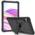 Xiaomi Redmi Pad Pro/Poco Pad Silicone+PC Tablet Cover with Kickstand – Black