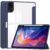 Xiaomi Redmi Pad 2 Clear Acrylic Flip Leather Stand Tablet Cover– Dark Blue