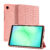 Samsung Galaxy Tab A11/Tab A9 DUX DUCIS Domo Series Tri-fold Stand PU Leather Cover – Pink