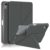 iPad 10.9 (2022)iPad 10th Gen Origami Stand PU Leather Pen Slot Cover – Gray