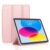 iPad 10.9 (2022) 10th Gen PU Leather Tablet With Tri-fold Stand Cover – Rose Gold