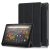 PU Leather Amazon Fire HD 10 (2023) Tri-Fold Stand Cover – Black