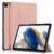 Samsung Galaxy Tab A9+ PU Leather Tablet With Tri-fold Stand Cover – Rose Gold