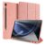 Samsung Tab S10 Lite/S10 FE/Tab S9 FE DUX DUCIS Domo Series Tri-Fold Stand Leather Cover – Pink