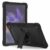 Samsung Galaxy Tab A9+ Silicone + PC Tablet Cover with Kickstand – Black