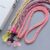 Phone Lanyard Weaving Polyester Shoulder Strap – Mixed Colours
