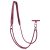 Adjustable Mobile Lanyard 90-120cm  2-in-1 Crossbody Strap with Tether Tab – Wine Red