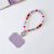 Phone Wrist Strap Beads 11cm Lanyard with Tether Tab – Colorful Purple+Purple