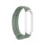 Xiaomi Mi Band 5/Band 5 NFC TPU Rubber Strap – Green/White