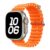 Apple Watch Size 42/44/45/46/49MM KALEBOL Silicone Breathable Strap – Orange