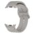 Samsung Galaxy Watch8 KALEBOL Silicone Watch Band 44mm/40mm/46mm Wave Strap – Grey