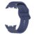Samsung Galaxy Watch8 KALEBOL Silicone Watch Band 44mm/40mm/46mm Wave Strap – Midnight Blue