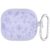 Samsung Galaxy Buds3 Pro/Buds3 Flower Pattern Silicone Case With Buckle – Purple