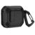 AirPods 4 TPU+PC Anti-Drop Case with Carabiner – Black