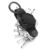 Apple AirTag Silicone Key Chain Ring Holder – Black