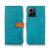 KHAZNEH Leather Redmi Note 12 4G Cover with Wallet – Blue