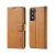LC.IMEEKE PU Leather Samsung Galaxy S21 Plus Cover – Brown