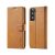 LC.IMEEKE PU Leather SAM S21 Plus Cover – Brown