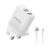 Oraimo Chargerkit OCW-U67D+C53 Dual USB Port Type-C 1.5m Cable – White