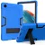 Robot B3 Series PC + Silicone Shockproof Kickstand Cover Tab A8 10.5 2021 – Dark Blue