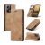 CASEME 013 Series Leather Redmi Note 12 4G Cover  – Brown