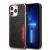 AMG Double Layer Carbon Pattern I Cover for iPhone 13 Pro – Red