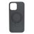 iPhone 12 Pro Max Silicone Magsafe Round Kickstand Cover – Gray