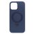 iPhone 12 Pro Max Silicone Magsafe Round Kickstand Cover – Blue