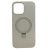 iPhone 12 Pro Max Silicone Magsafe Round Kickstand Cover – Beige