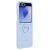 Galaxy Z Flip 6 5G Samsung Silicone Cover with Ring – Blue EF-PF741
