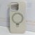 iPhone 15 Pro Silicone Magsafe Round Kickstand Cover – Beige
