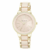 Anne Klein Peach Gold and Blush Stainless Steel Womens Watch AK1412BMGB